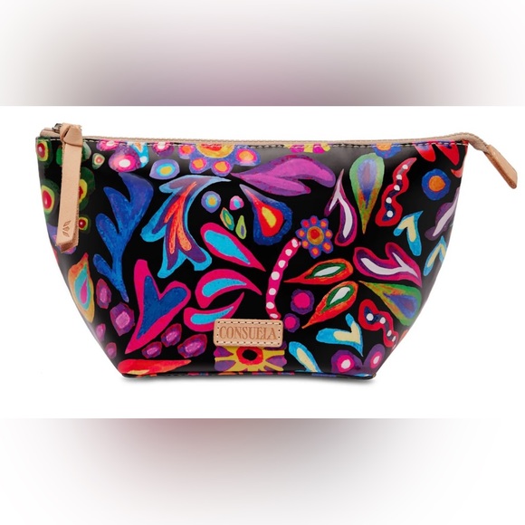 Consuela Sophie Sophia Vibrant Colorful Large Tool Kit Bag like new - Picture 1 of 5